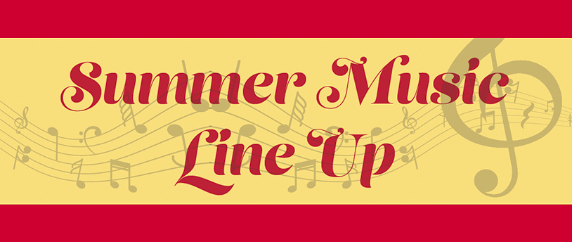 River Bar Summer Music Line UP!